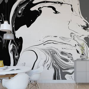 Marble Paint Wall Mural Removable Wallpaper M2982