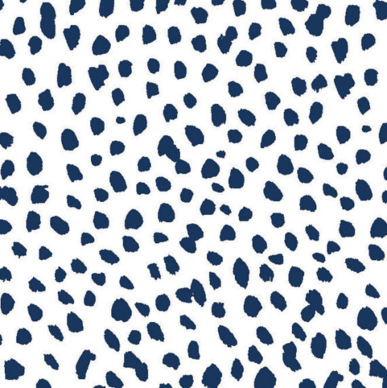 Navy Dalmatian Removable Wallpaper G18227navy Etsy