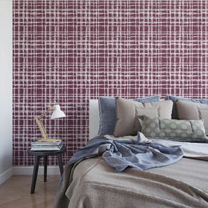 Plaid Removable Wallpaper G218-27