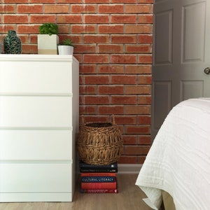 Red Brick Removable Wallpaper 685