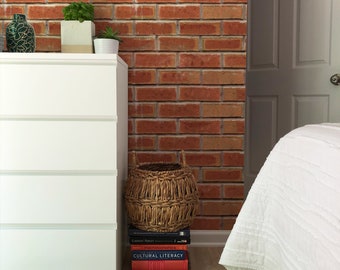 Red Brick Removable Wallpaper