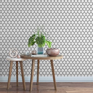 Quatrefoil Geometric Removable Wallpaper G131-27