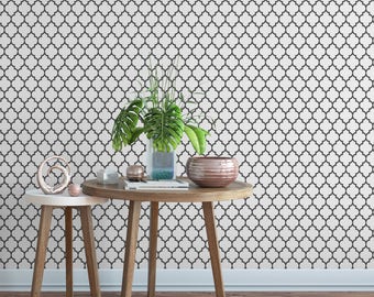 Papel pintado removible geométrico Quatrefoil G131-27