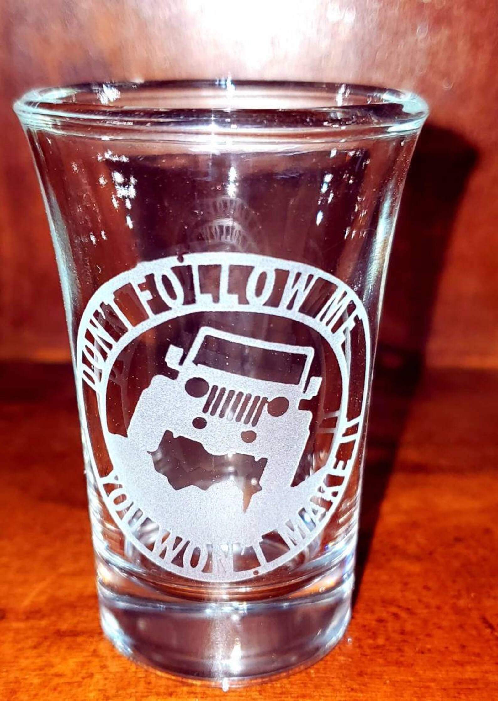 CHOOSE Which Etched Jeep Shot Glasses You Want You Choose Etsy