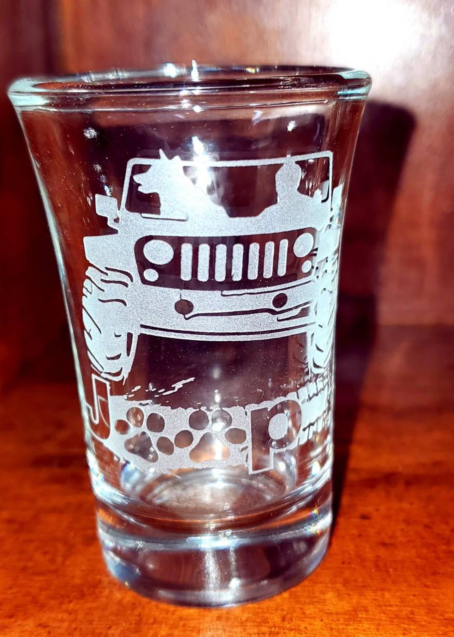 CHOOSE Which Etched Jeep Shot Glasses You Want You Choose Etsy