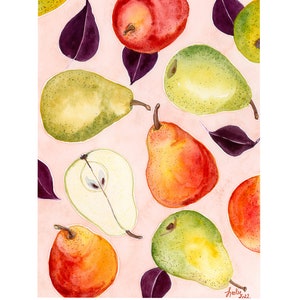 Pere - Acquerello originale - Formato 21/30cm A4