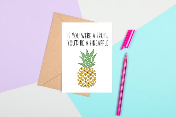 Ananas Anniversaire Carte Carte Anniversaire Fineapple Etsy Ananas Anniversaire Carte Carte Anniversaire Fineapple Etsy