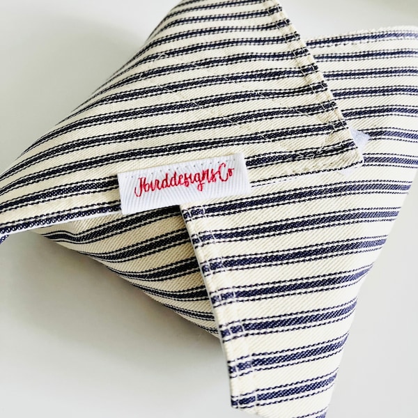 Sandwich Wrap, Ticking Stripe, Reusable