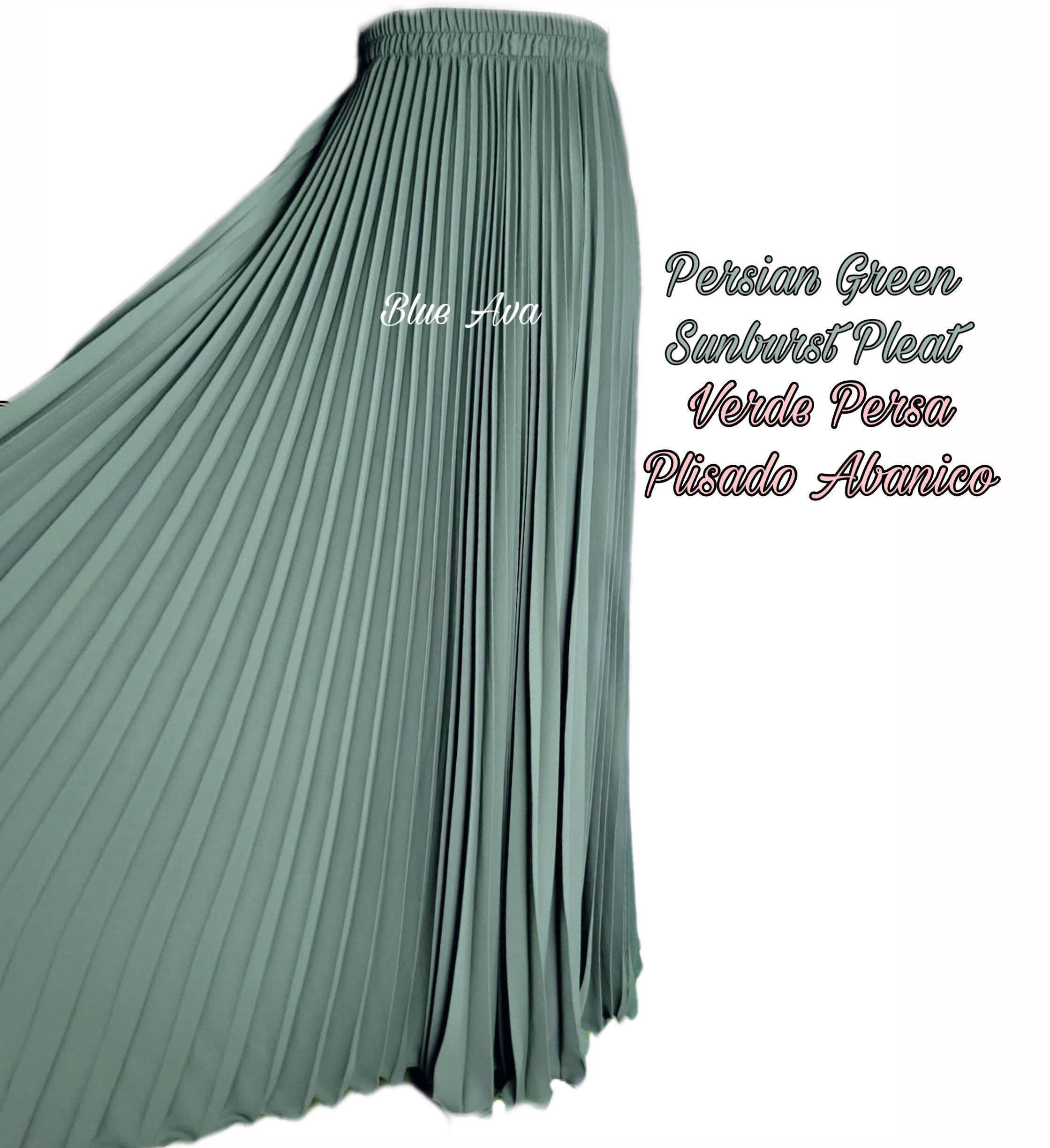 Knife pleated maxi skirt cheap