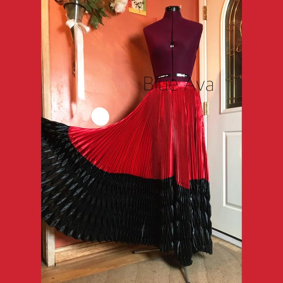 circular maxi skirt