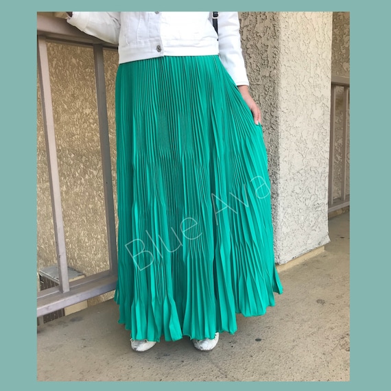 Pleated maxi skirt online india online