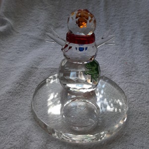 Partylight  snowman tealight holder.