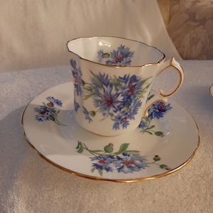 Hammersley teacup corn flower
