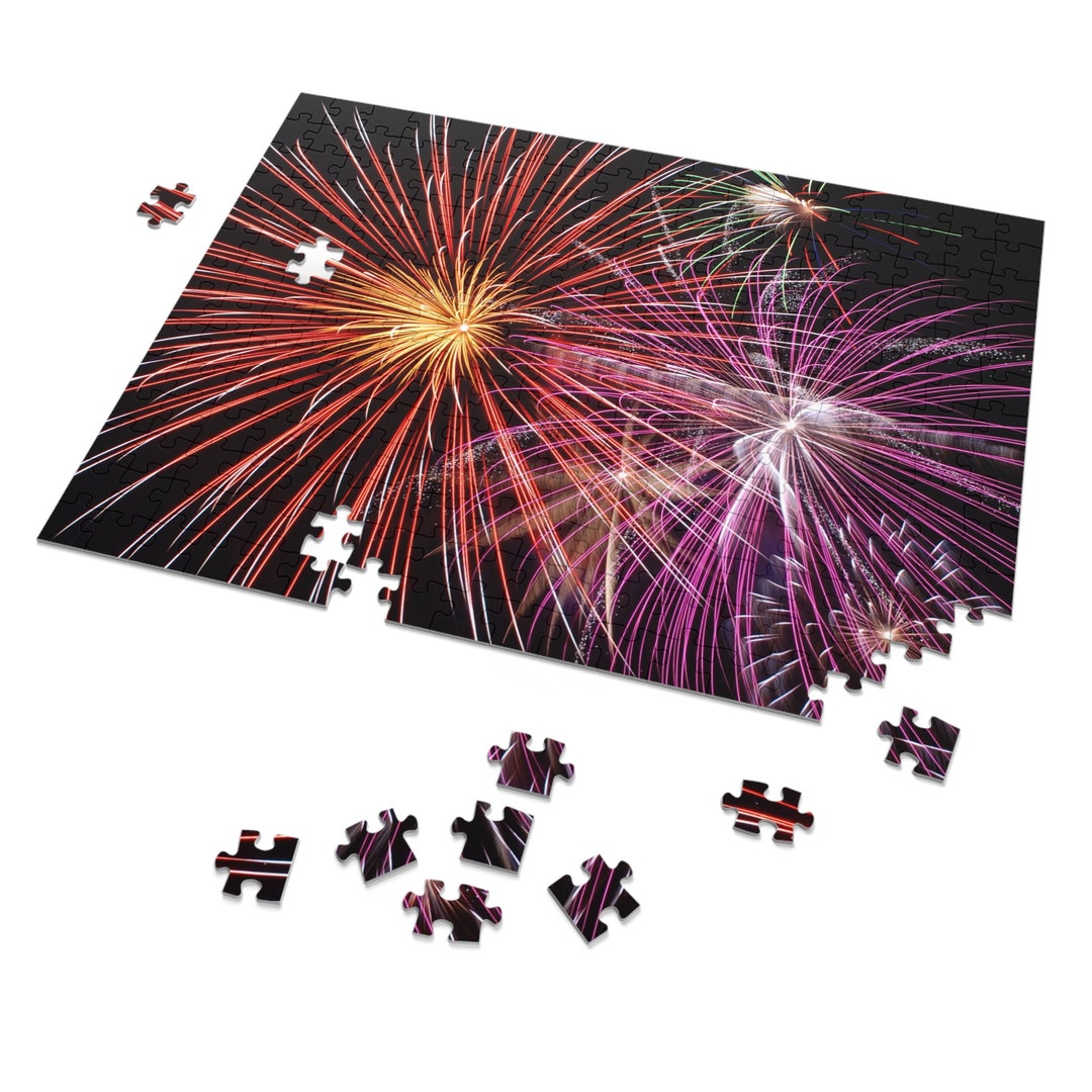 Fireworks Celebration Jigsaw Puzzle - Variety of Piece Counts - Great ...