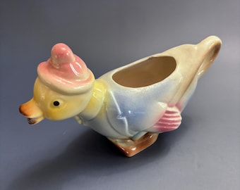 Vintage Royal Copley Spaulding Duck Creamer