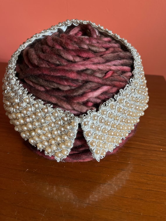 Vintage Faux Pearl Collar