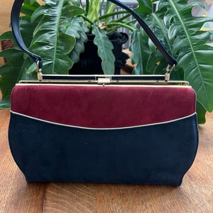 Bolso vintage de ciudad y campo con asa superior