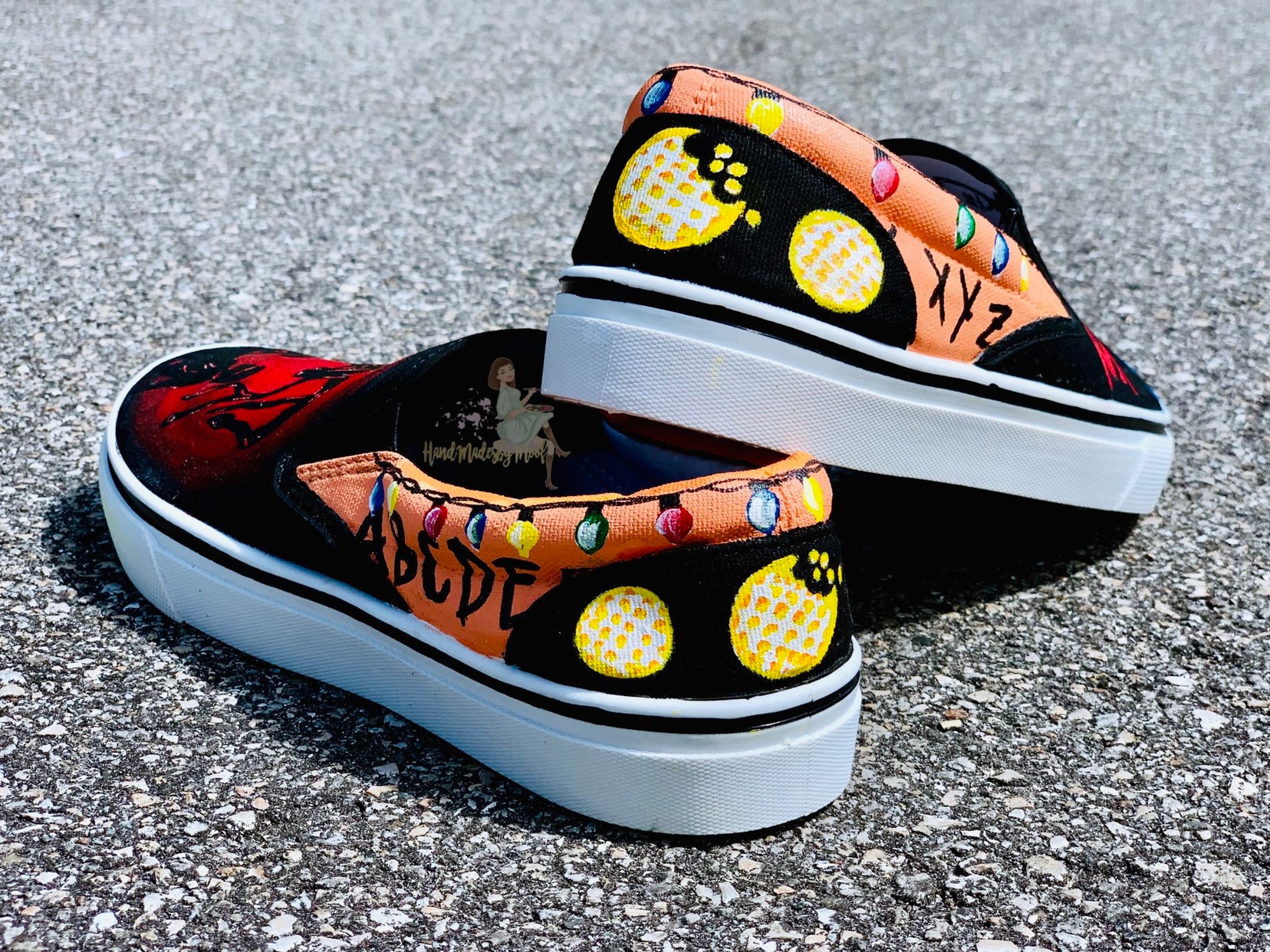 custom stranger things shoes
