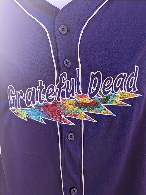 Grateful dead baseball jersey 2025