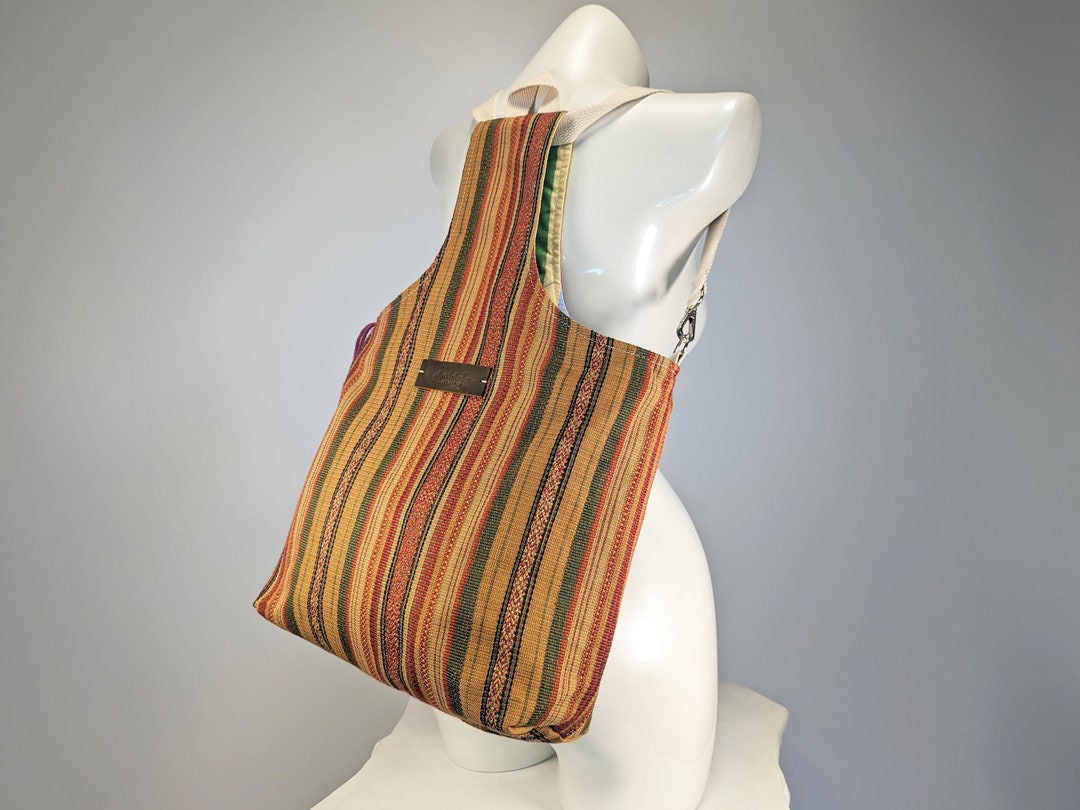 Convertible Backpack: Handmade 6-in-1 Travel Bag, Crossbody  display picture 3