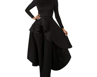 women's high low tunic tops