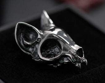 Cat Necklace - Sterling Silver 925