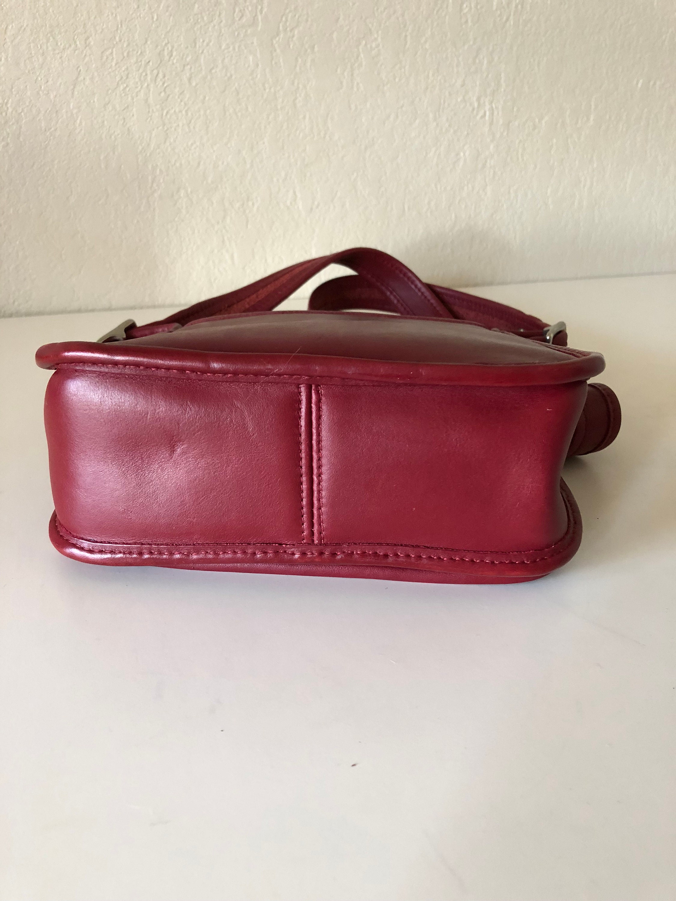 Vintage Coach | Coach Bag | Small Red Coach Bag | 9145