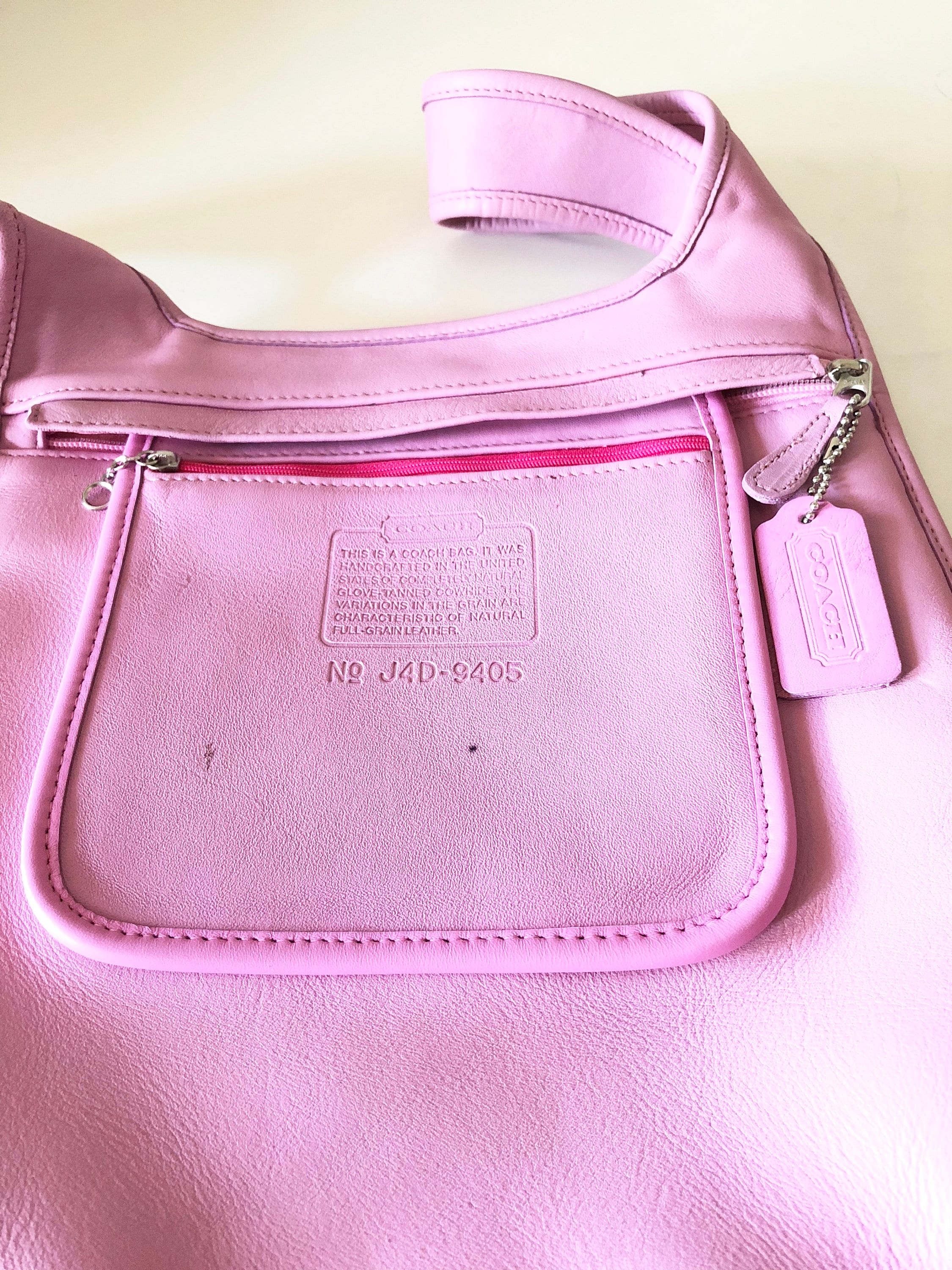 Rare Vintage Coach | Coach Bag | Coach Backpack | Pink | Backpack | 9405