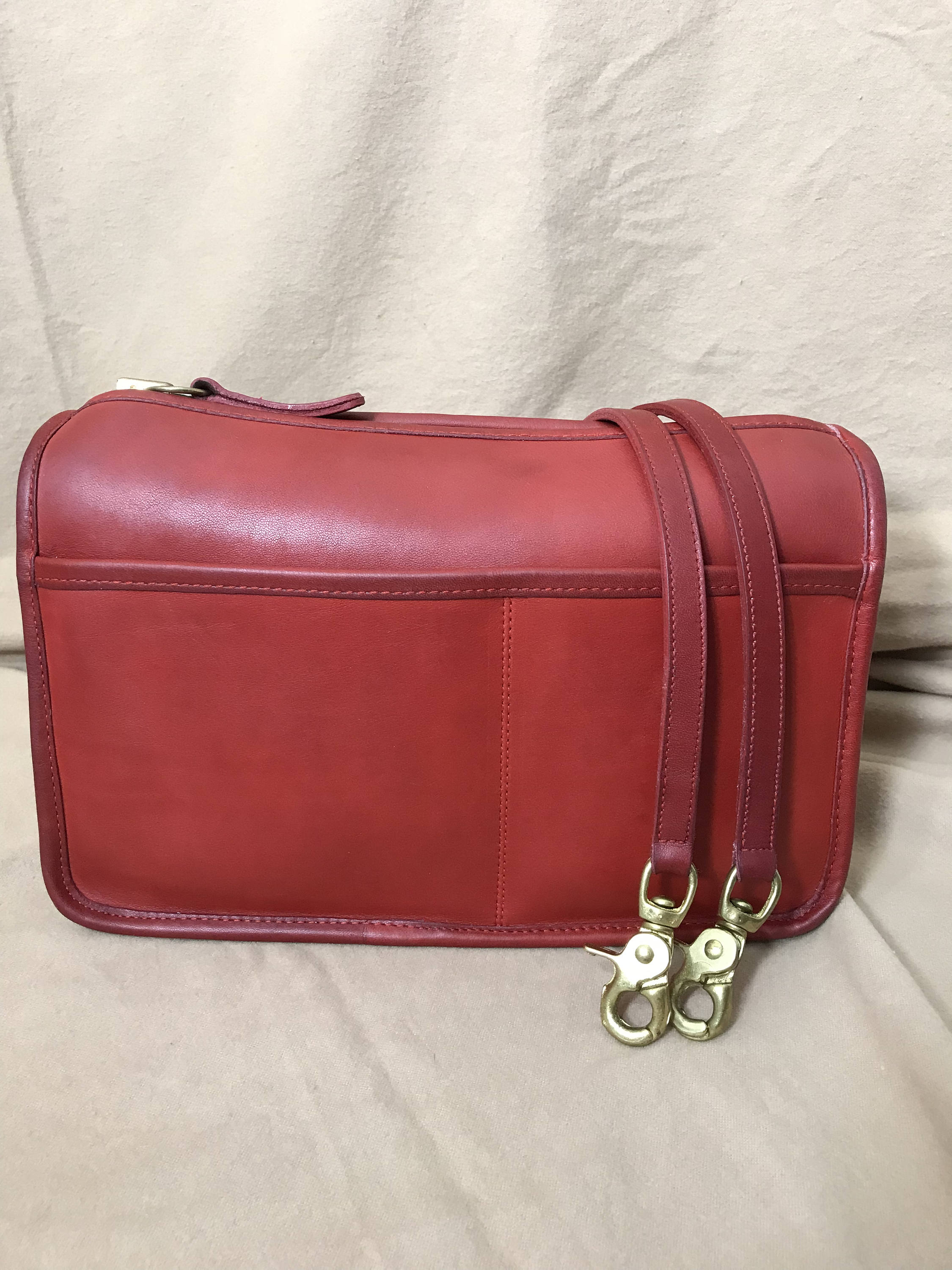 Vintage Coach | Red Coach | Shoulder Bag | Made in New York USA Vintage Coach | Red Coach | Shoulder Bag | Made in New York USA