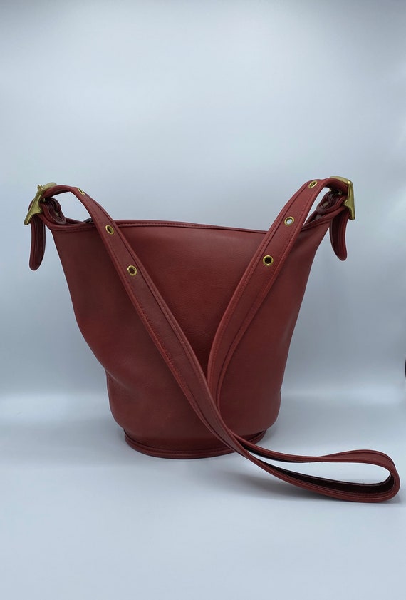 Vintage Coach | Coach Bag | 9953 | Red Bucket |