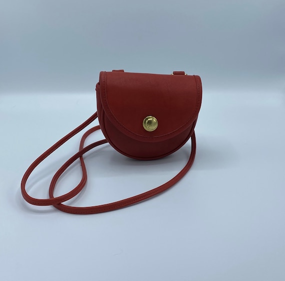 Coach Mini Belt Bag | Vintage Coach | Red
