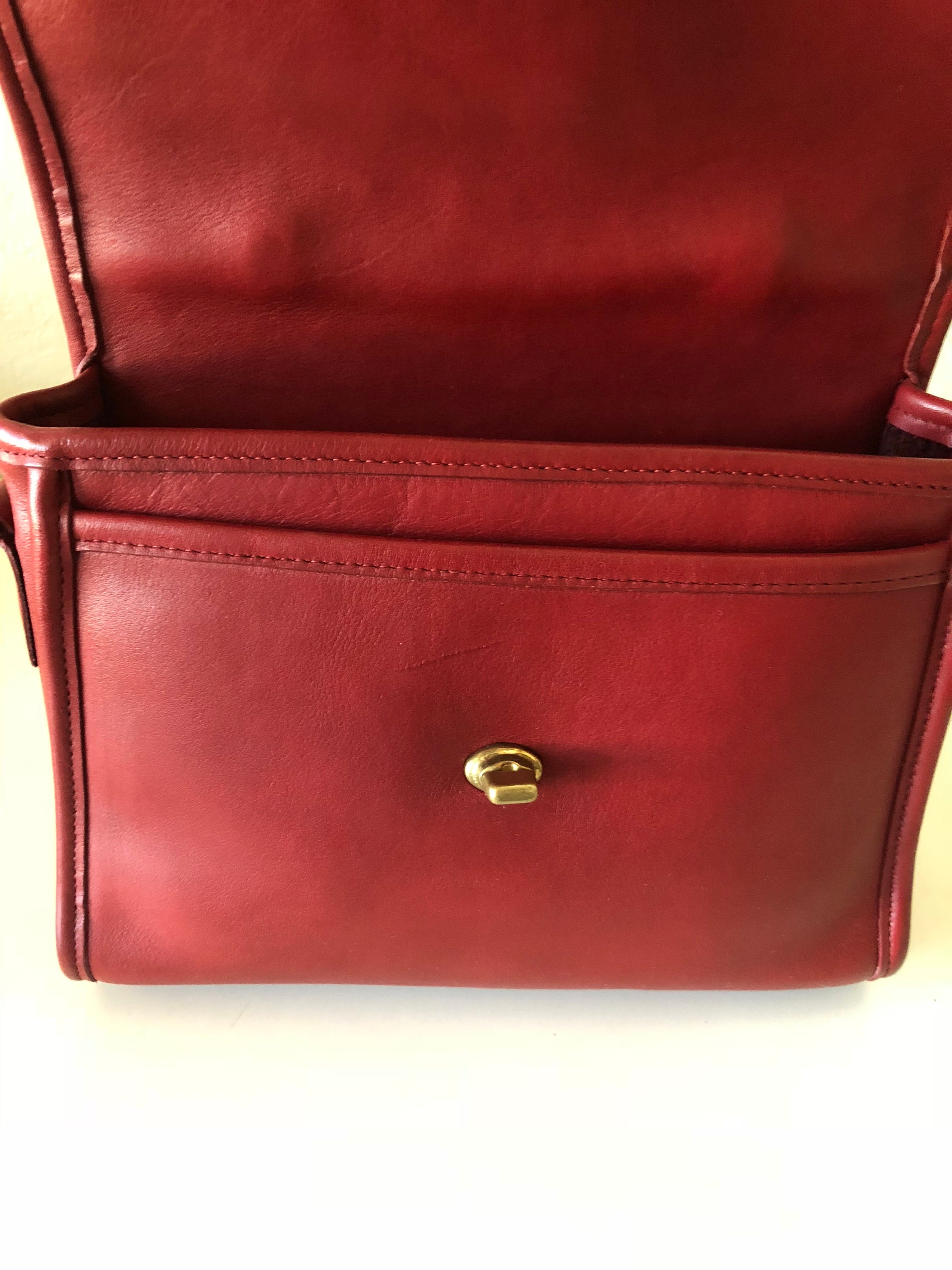 Vintage Coach | Coach Court | Coach Bag | Red | 9870