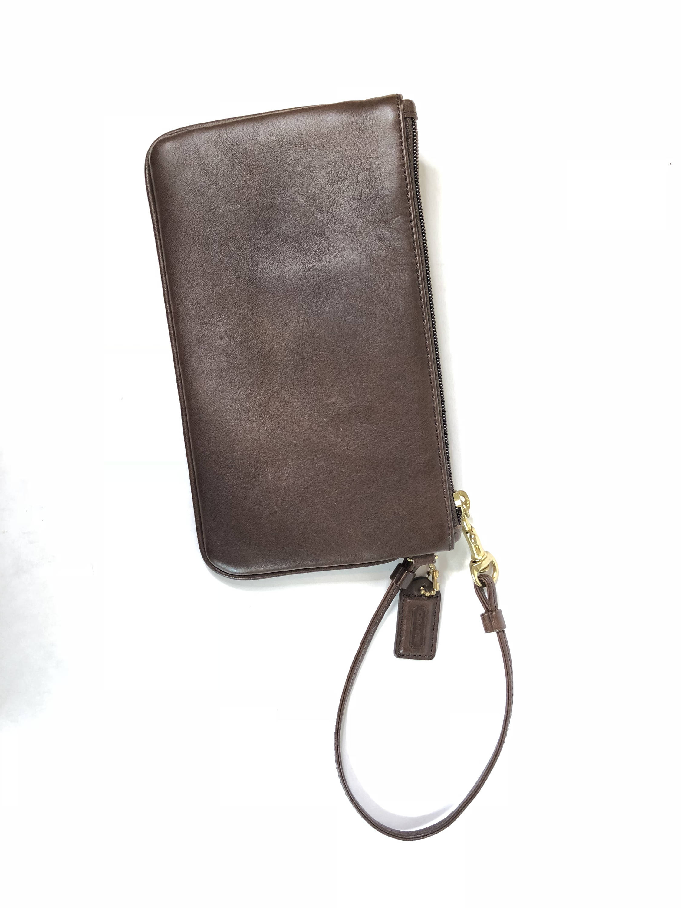 Vintage Coach Coach Wallet Coach Wristlet Dark Brown