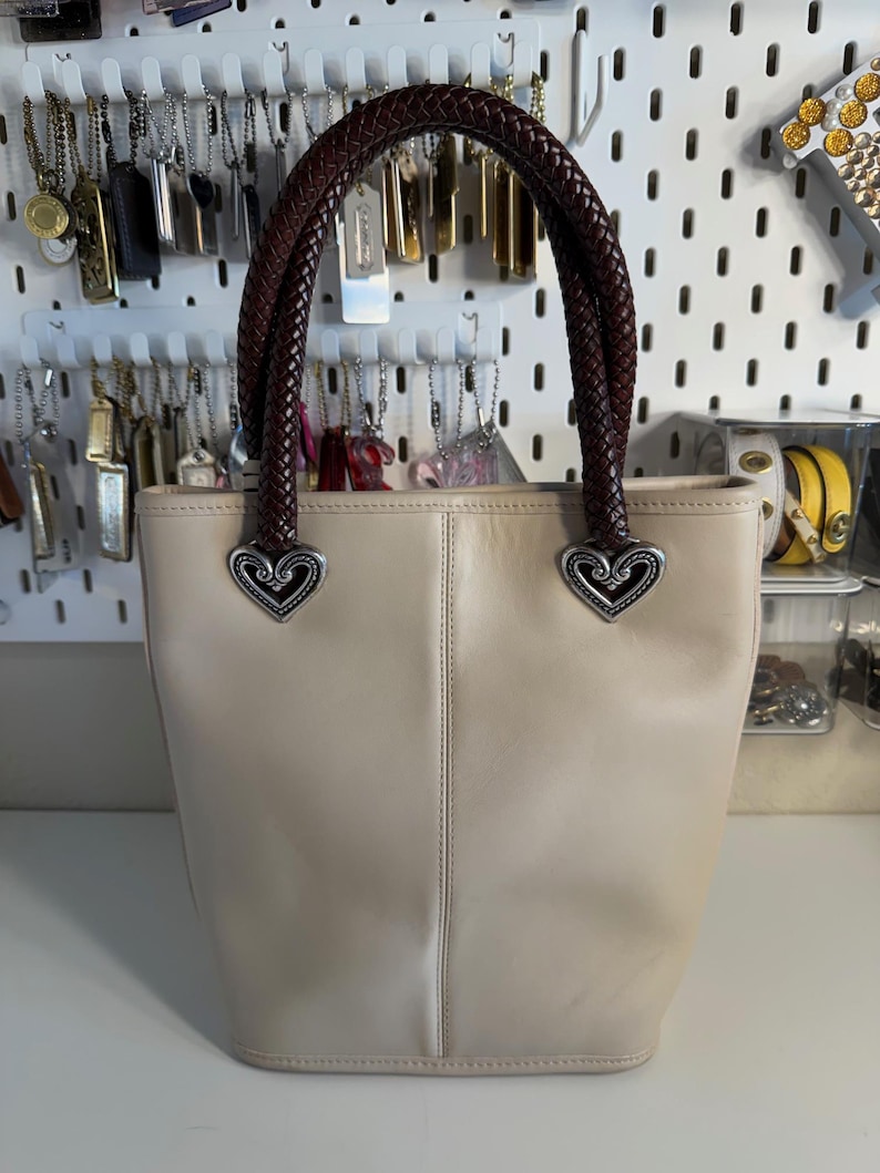 Brighton Small Tote | 553079| Ivory image 3