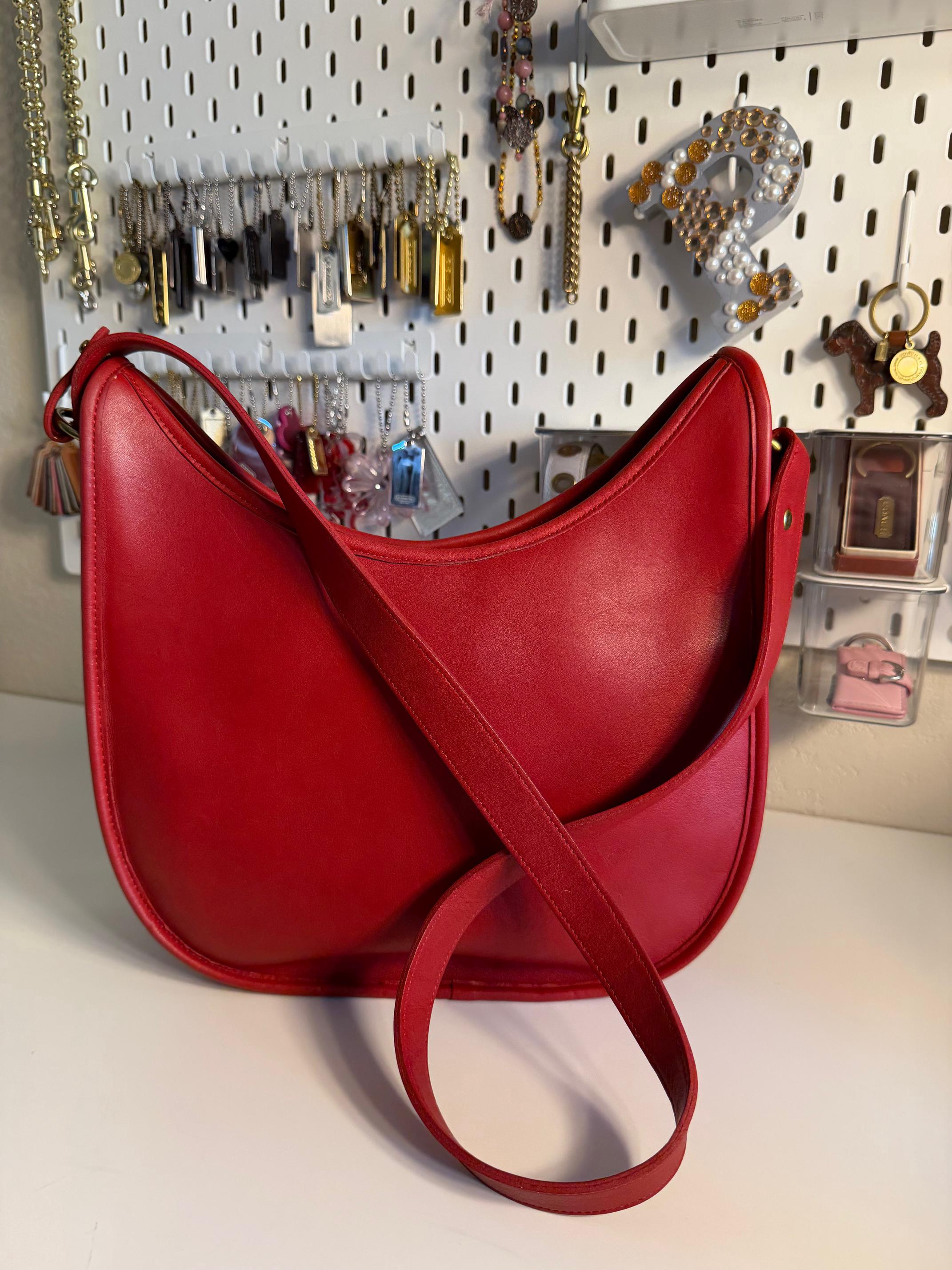 Red Coach Soho Bag - Etsy