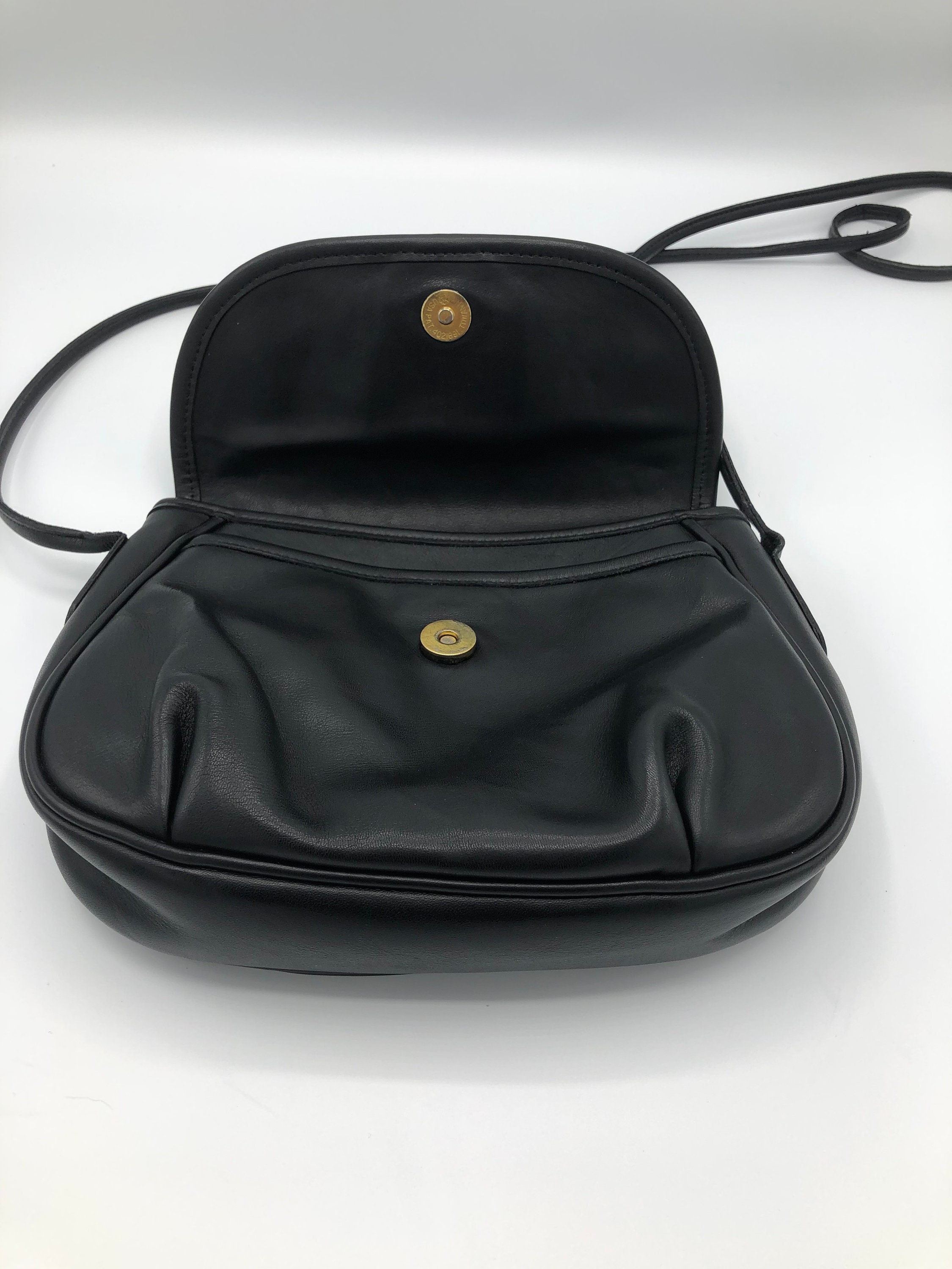 Vintage Coach Crossbody Bag Black