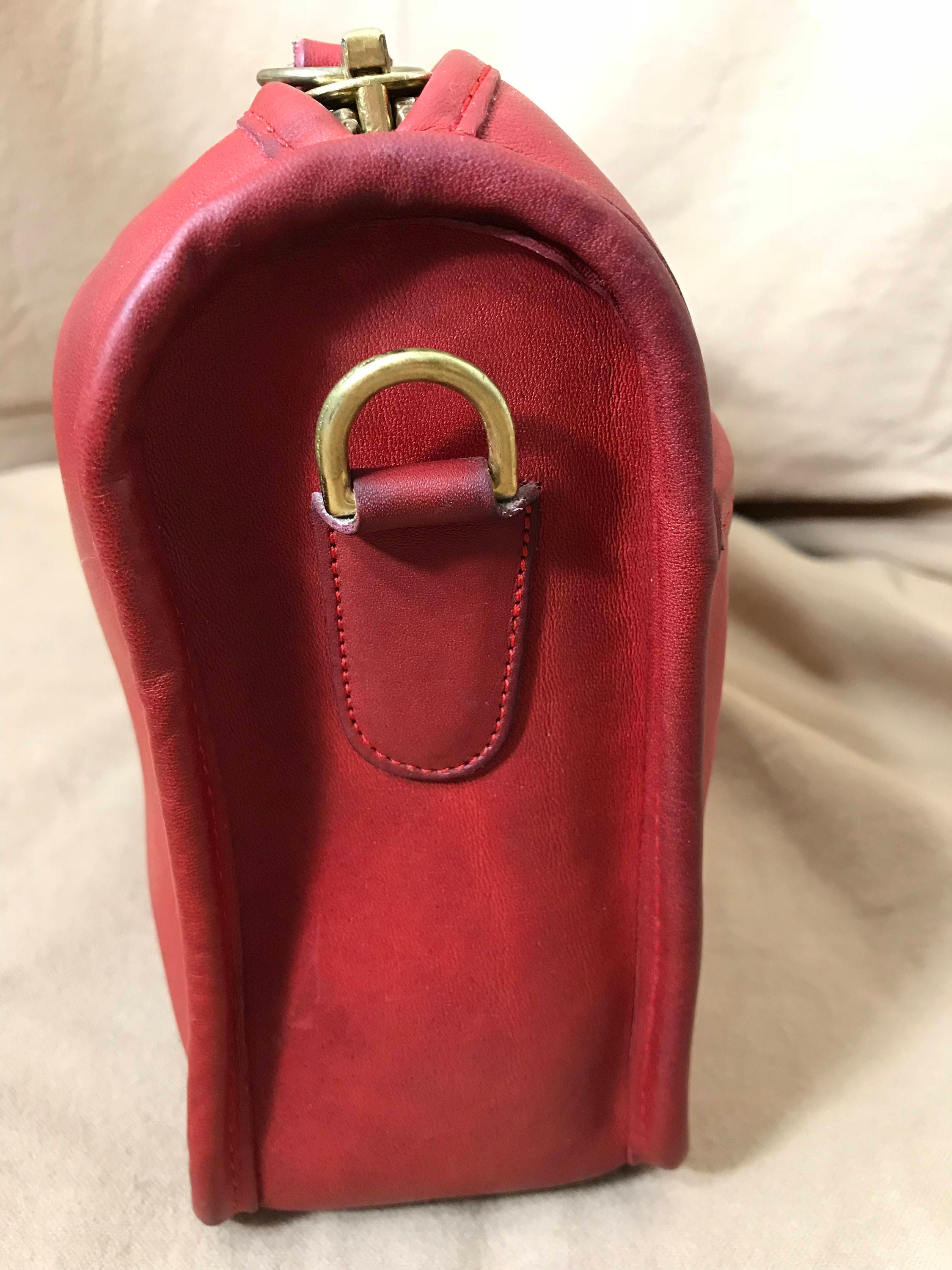 Vintage Coach | Red Coach | Shoulder Bag | Made in New York USA Vintage Coach | Red Coach | Shoulder Bag | Made in New York USA