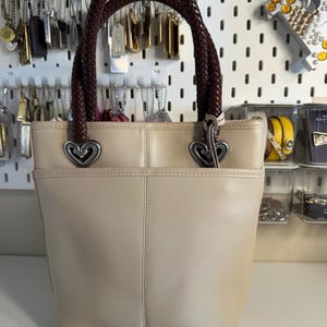 Brighton Small Tote | 553079| Ivory image 2