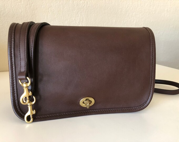 Vintage Coach Coach Bag Brown 9755 Etsy