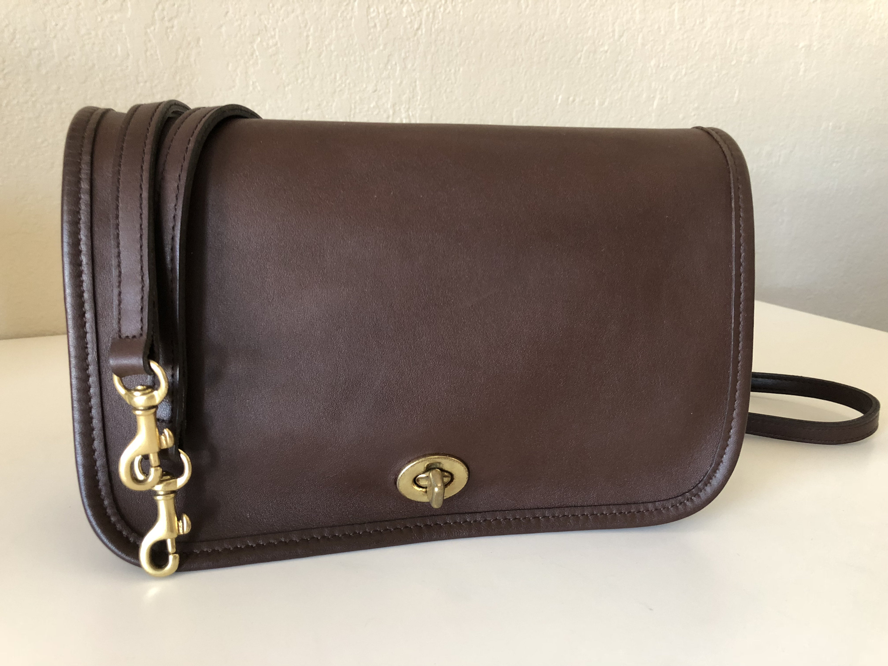 Vintage Coach Coach Bag Brown 9755