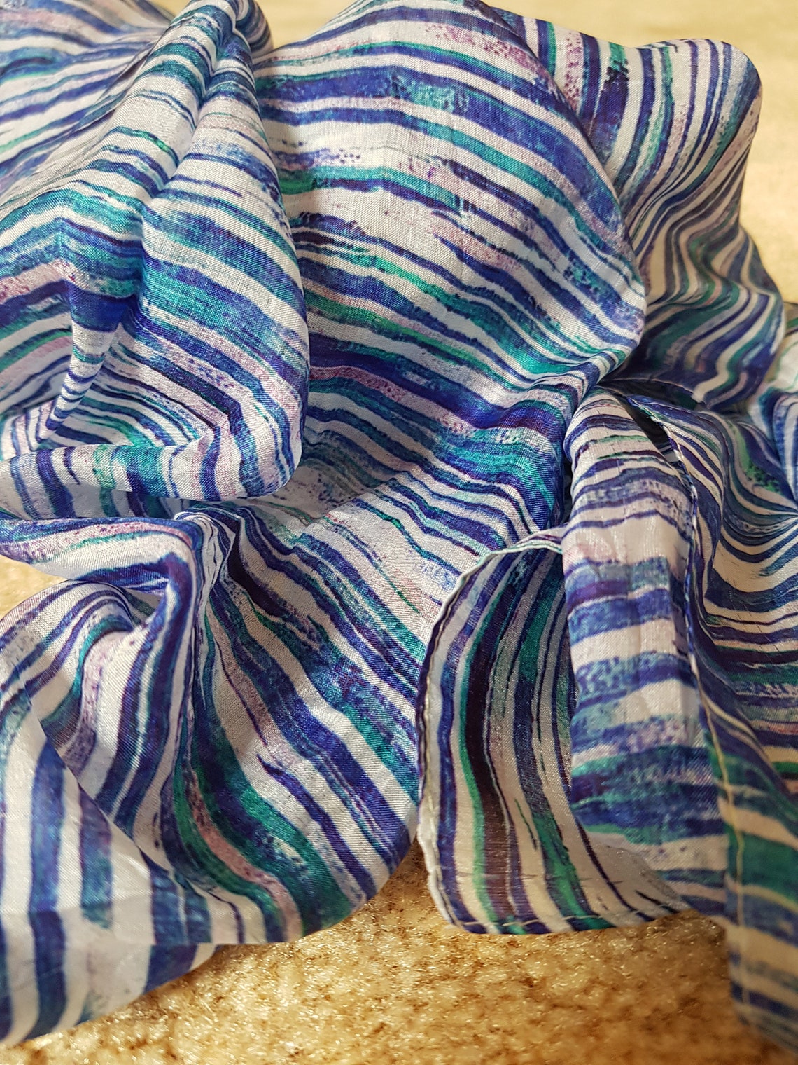 National Trust rectangular silk scarf-perfectClassic shades | Etsy