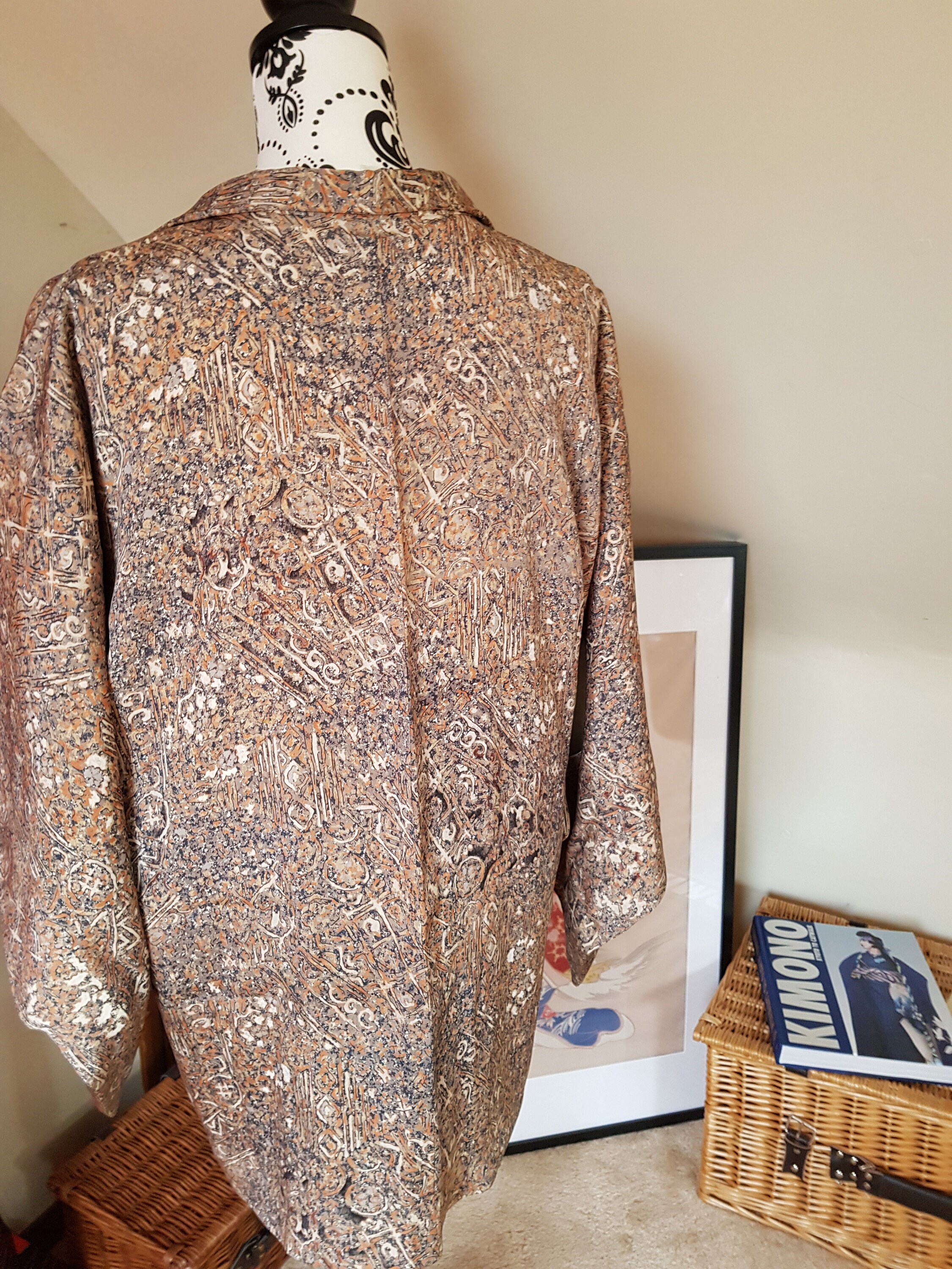 ANTIQUE Japanese Silk Haori Kimono Jacket. High Quality Smooth - Etsy UK