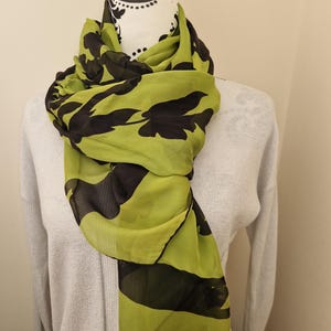 LEONARD PARIS pure silk scarf.. heritage collector item- Iconic vintage scarf!