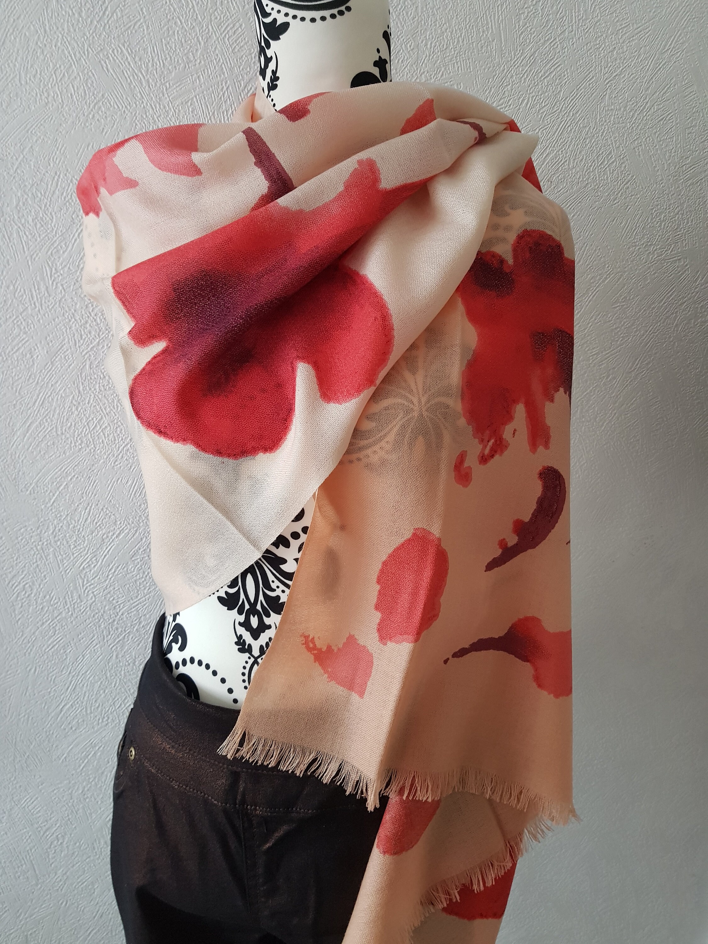 NEW Merino Cashmere Pashmina Wrap by 