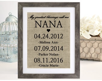 nana gift etsy