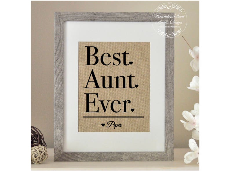 mothers day auntie gifts