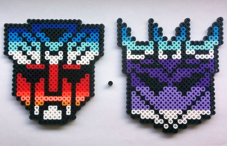 Transformers Perler Beadsprite Etsy