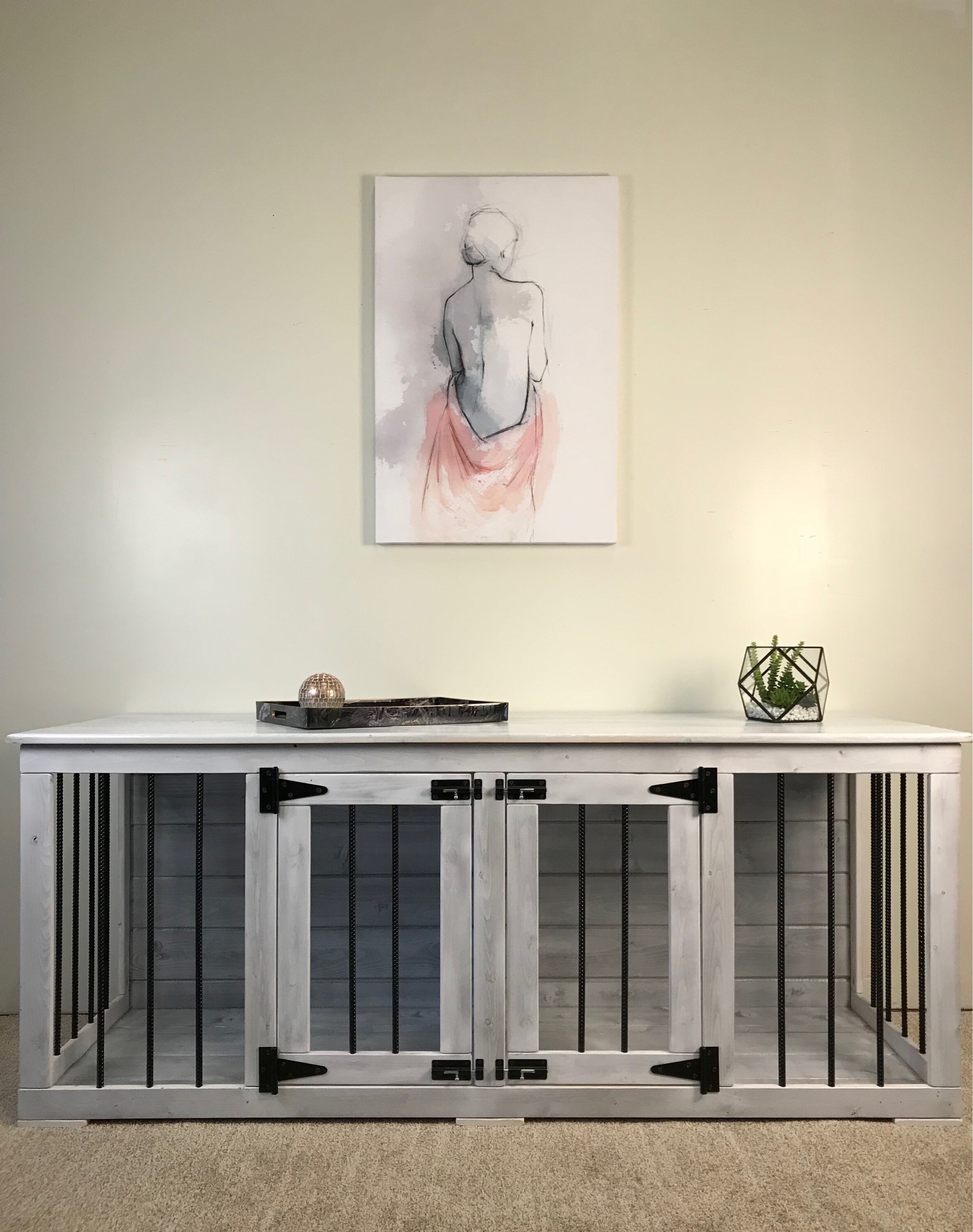 modern dog kennel