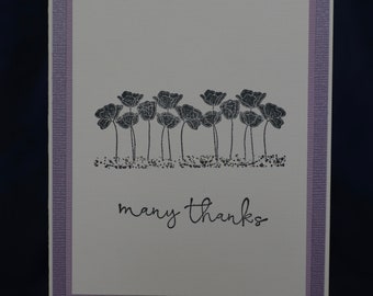 Homemade Thank You Card