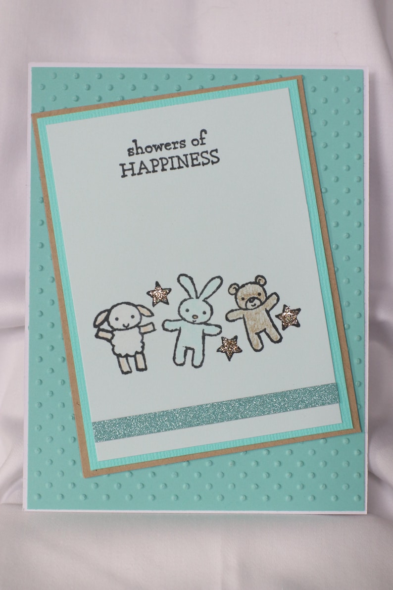 Homemade Baby Shower Invitations Set Of 5